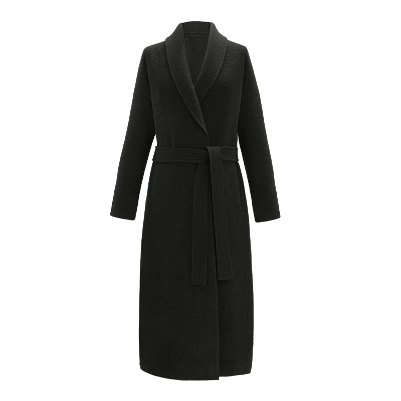 Y28066女士毛呢大衣