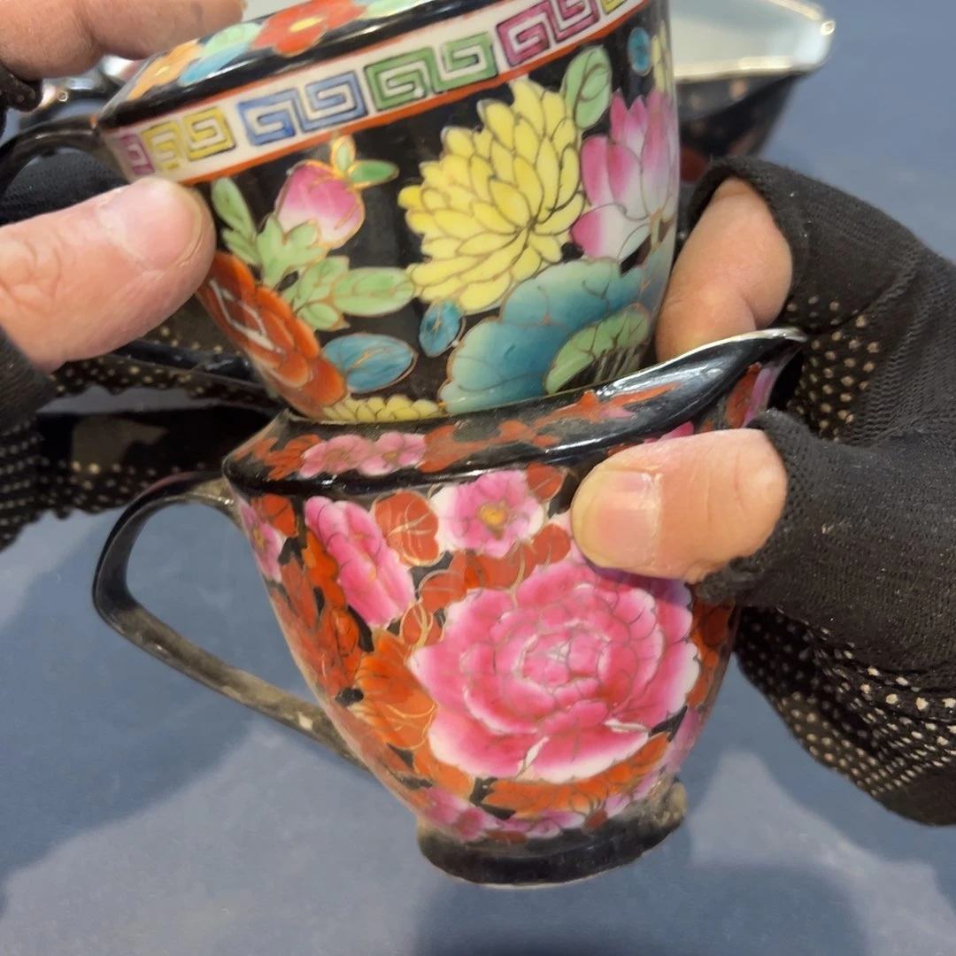 瓷片江****炳拾六家的瓷器瓷器
