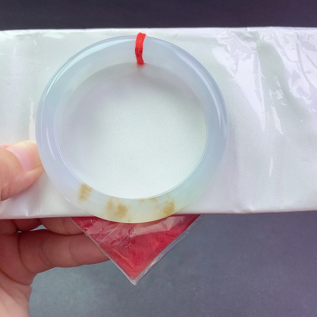 【闪购商品】未镶嵌手镯翡翠点**麻a 13112