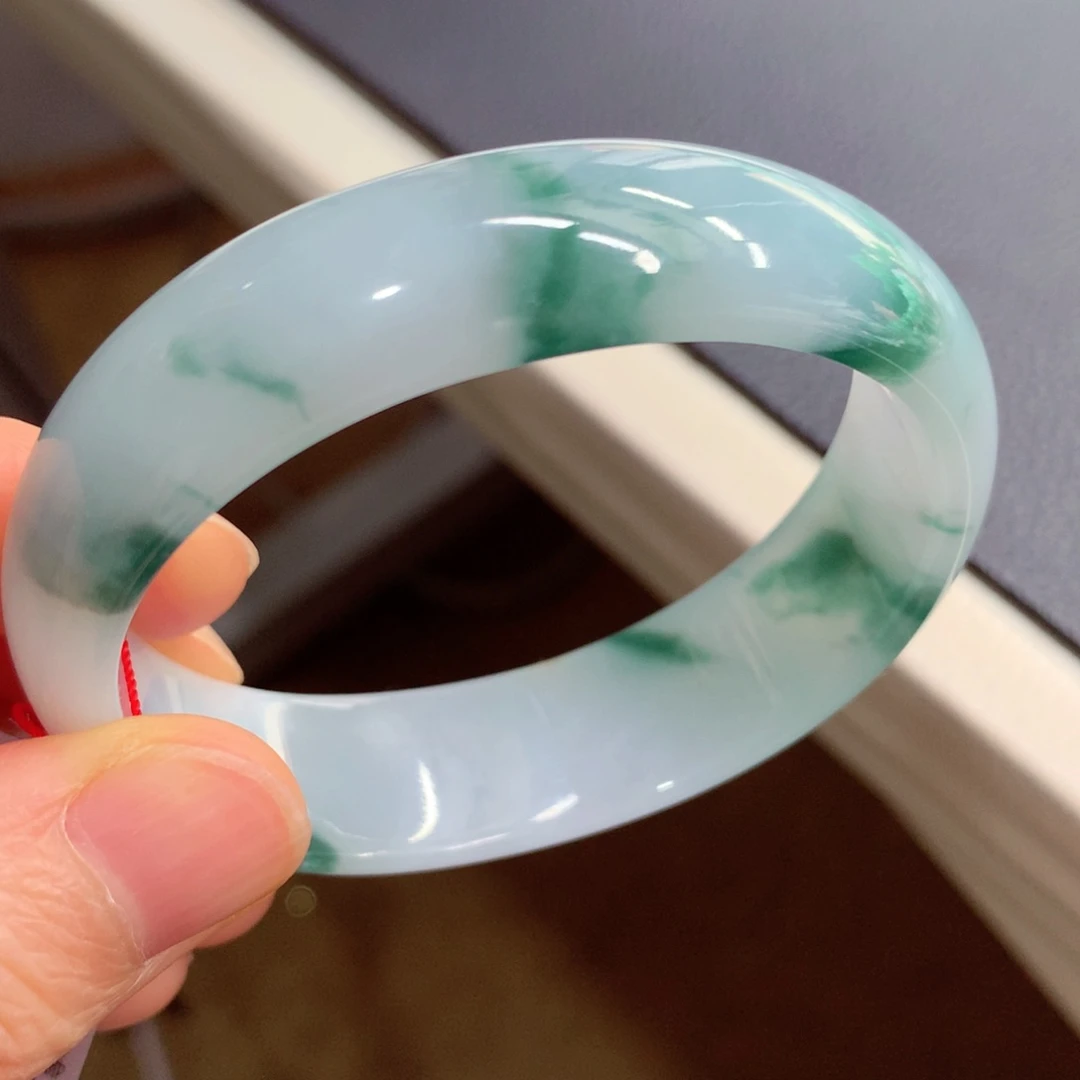 未镶嵌手镯翡翠姹**红翡翠