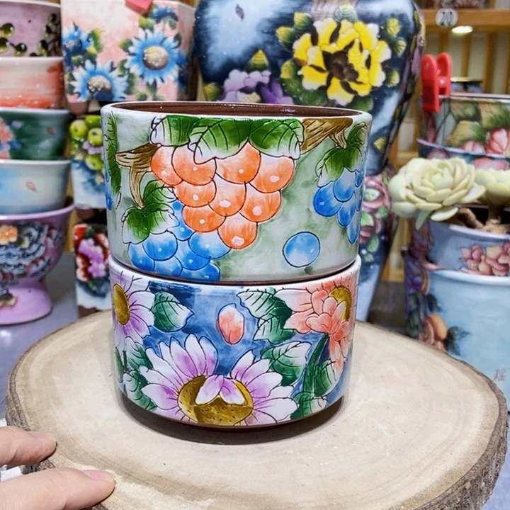 景德镇艺术手绘作品