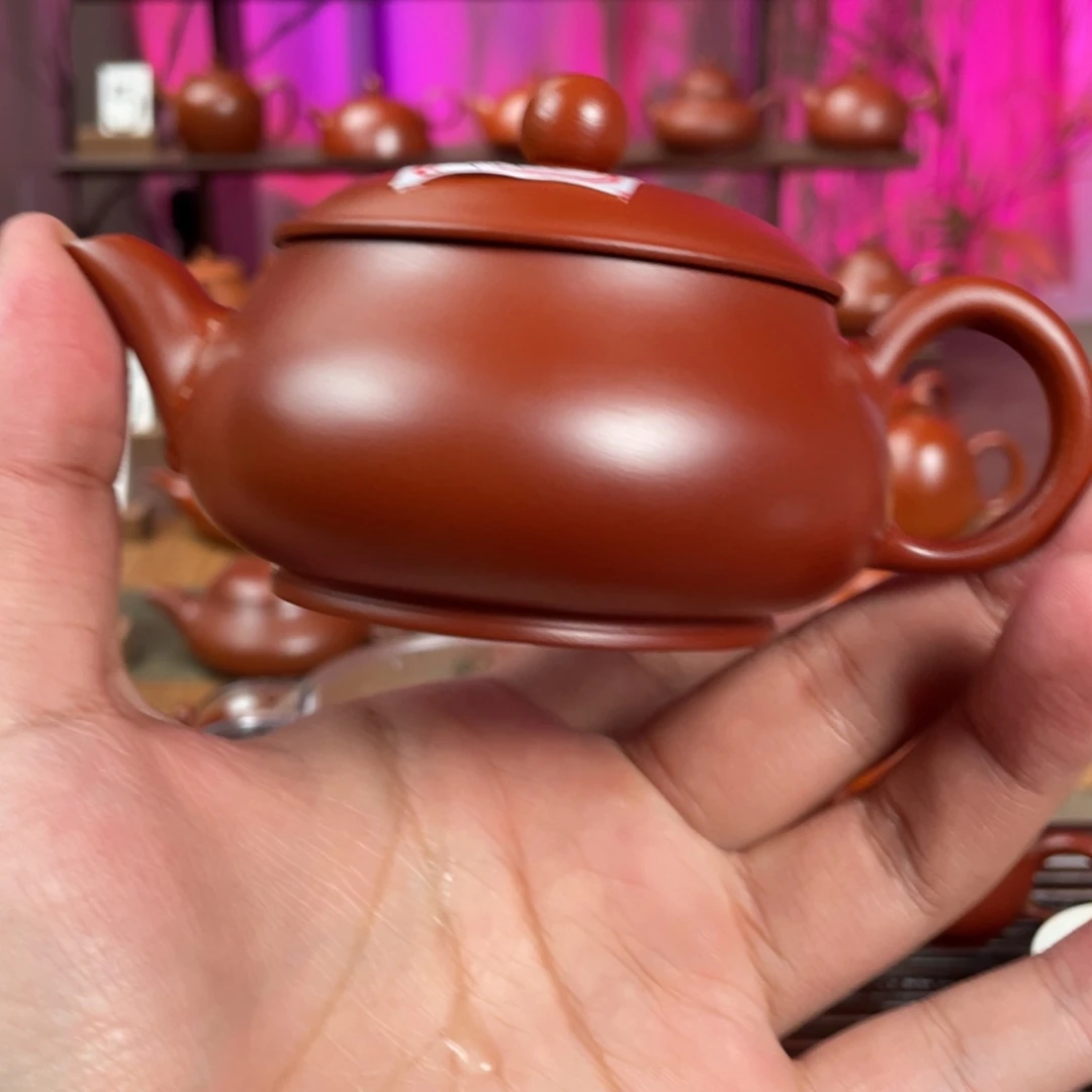 茶壶紫砂精工超薄明炉微瑕120cc