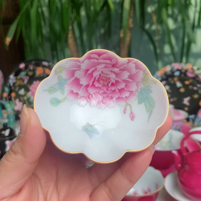【闪购商品】胭脂红渐变女神杯
