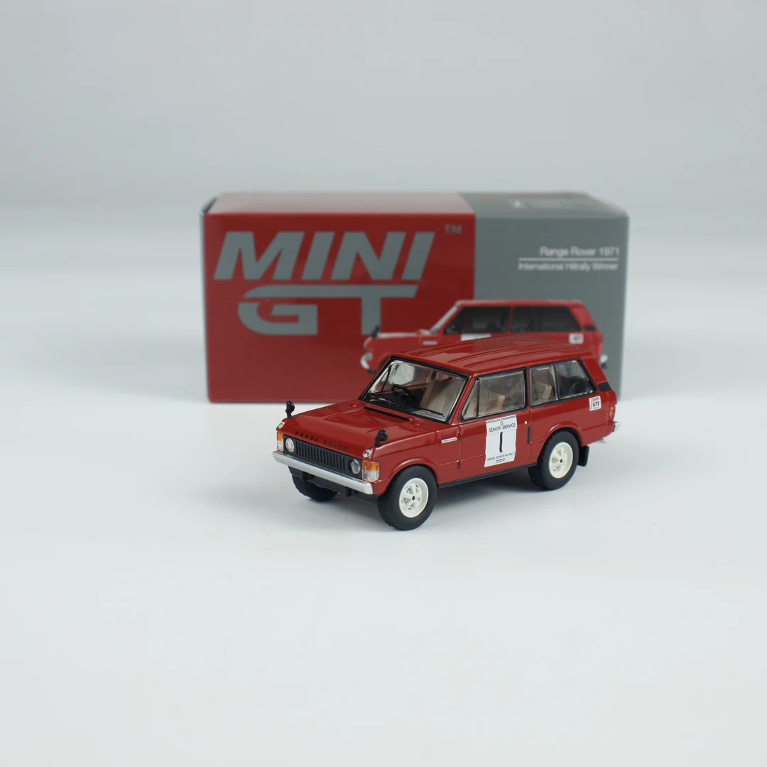 MINIGT车模 1:64 合金 893号 路虎揽胜 冠军 小比例汽车模型收藏
