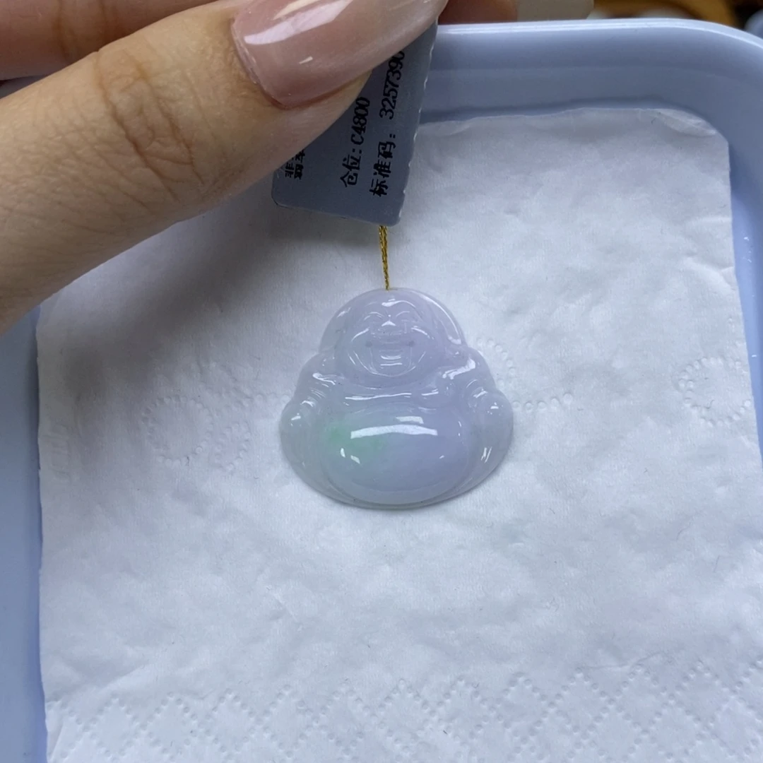 颈饰未镶嵌翡翠佛公