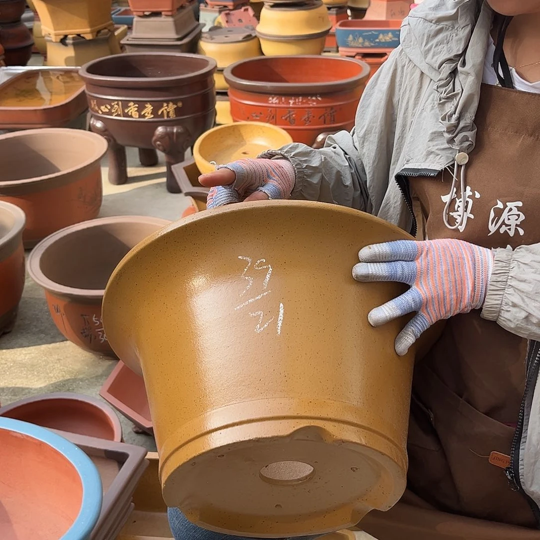 紫砂花盆盆景艺术