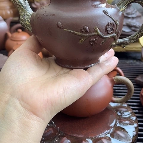 麦***壮紫砂茶壶宜兴紫砂666