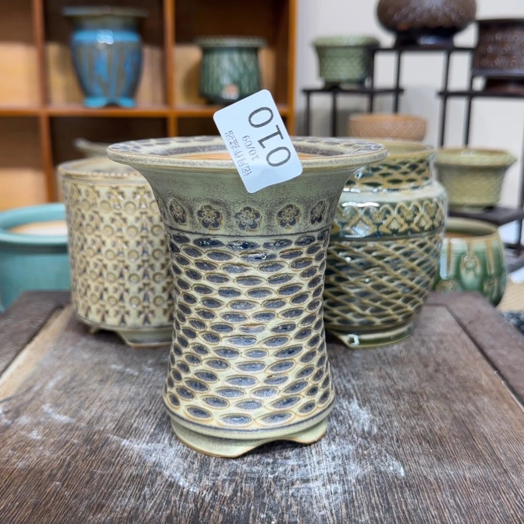 手工花盆 010 内口口径 8.5 cm