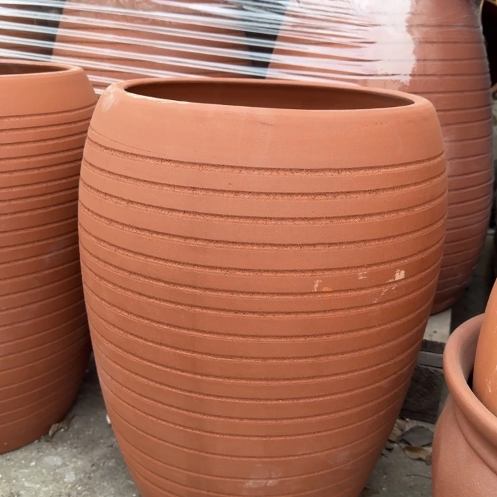 紫砂花盆口33高50宜兴紫砂