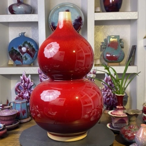 忆***年瓷片禹州神后钧瓷原产地~