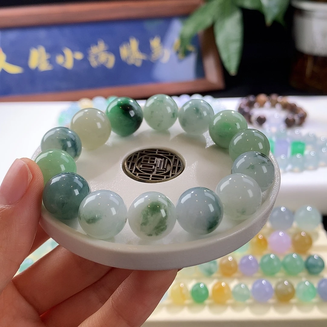 翡翠散珠翡翠珠子