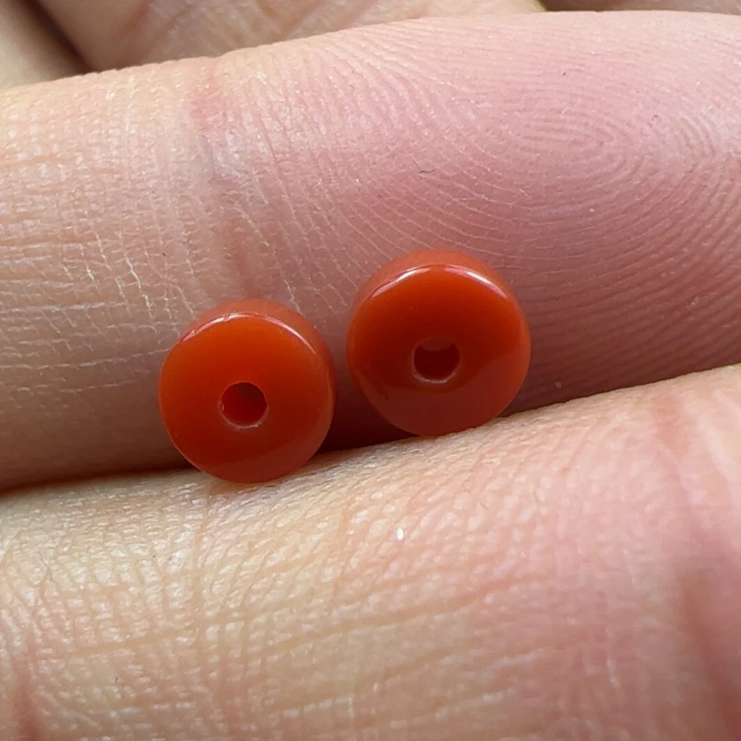 未镶嵌隔片南红玛瑙