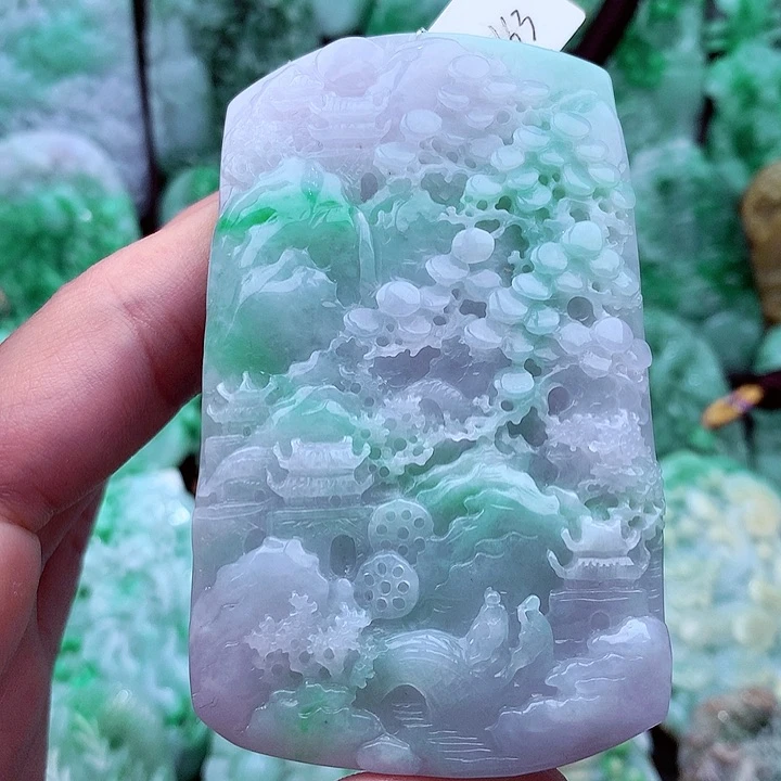 翡翠吊坠(不含链)未镶嵌