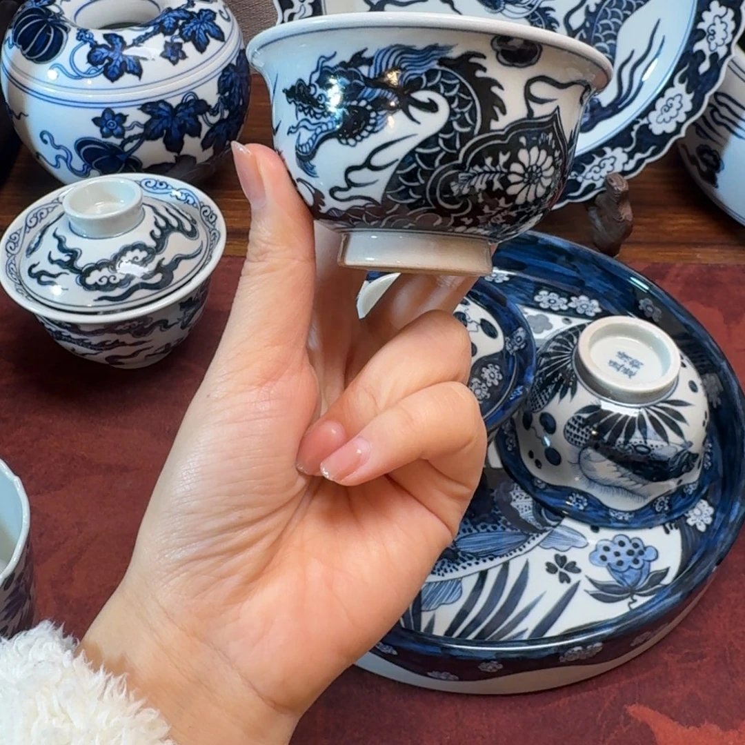 摆件陶手工手绘景德镇陶瓷