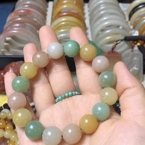 石英质玉未镶嵌手链