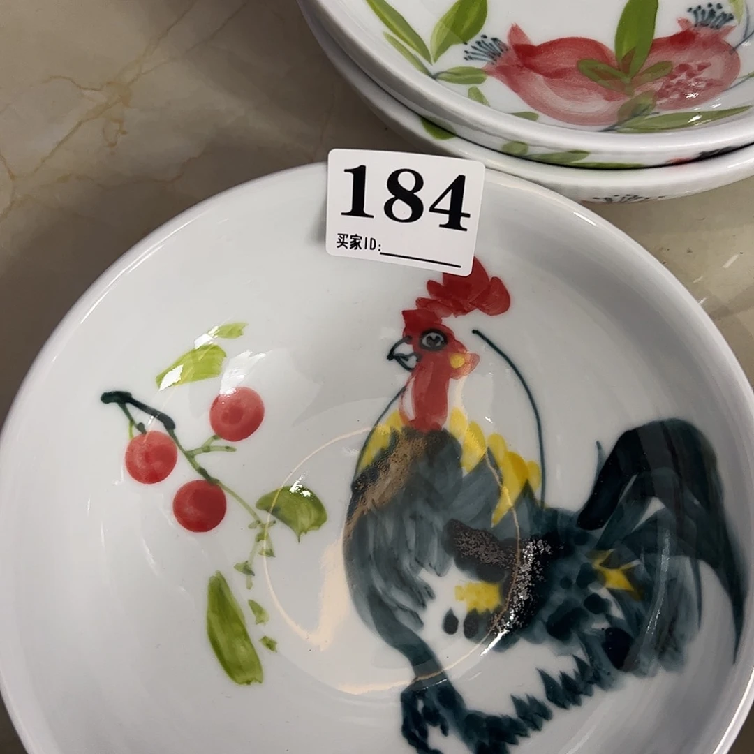 瓷片景德镇陶瓷手工手绘制作