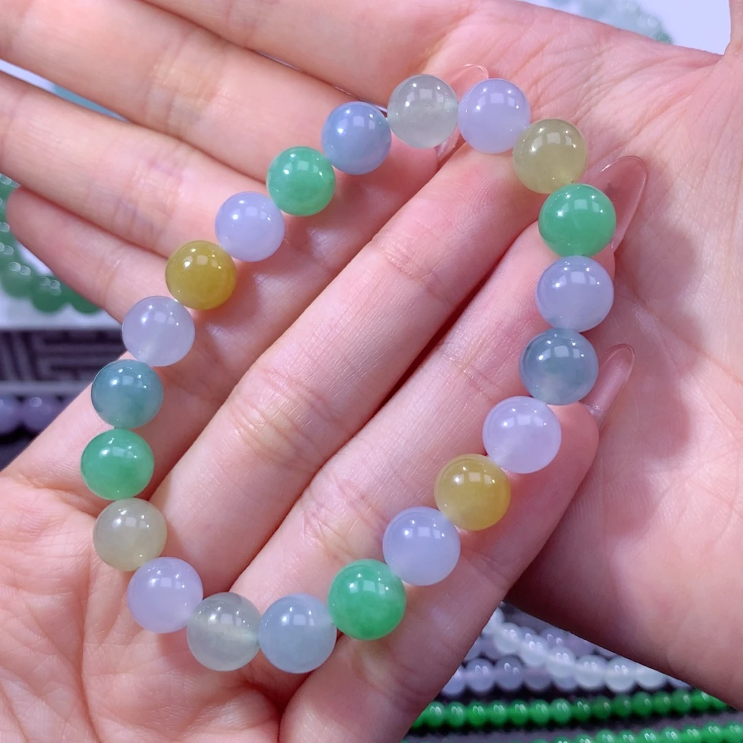 未镶嵌手链翡翠翡翠