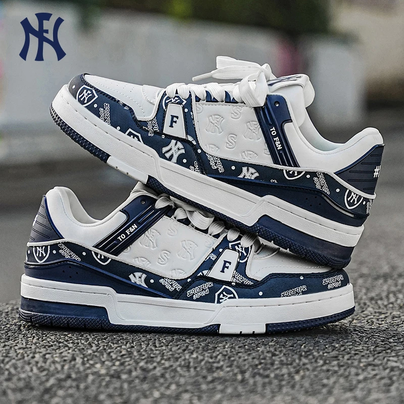 FN男士休闲板鞋秋季青少年小白鞋潮鞋厚底休闲鞋板鞋百搭潮流ins