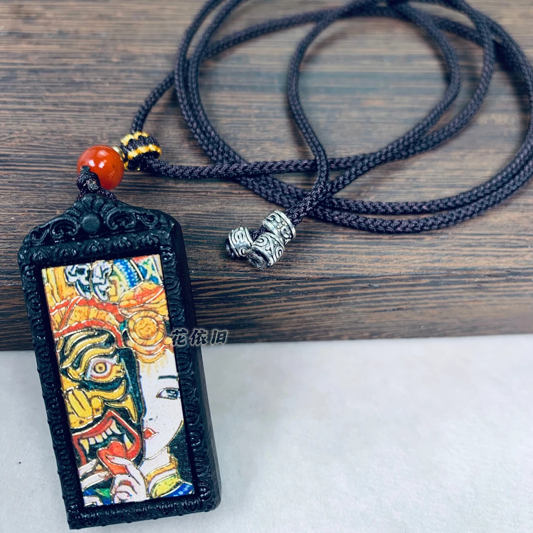 〈前世今生〉扎基娘娘黑檀脖挂男款女款