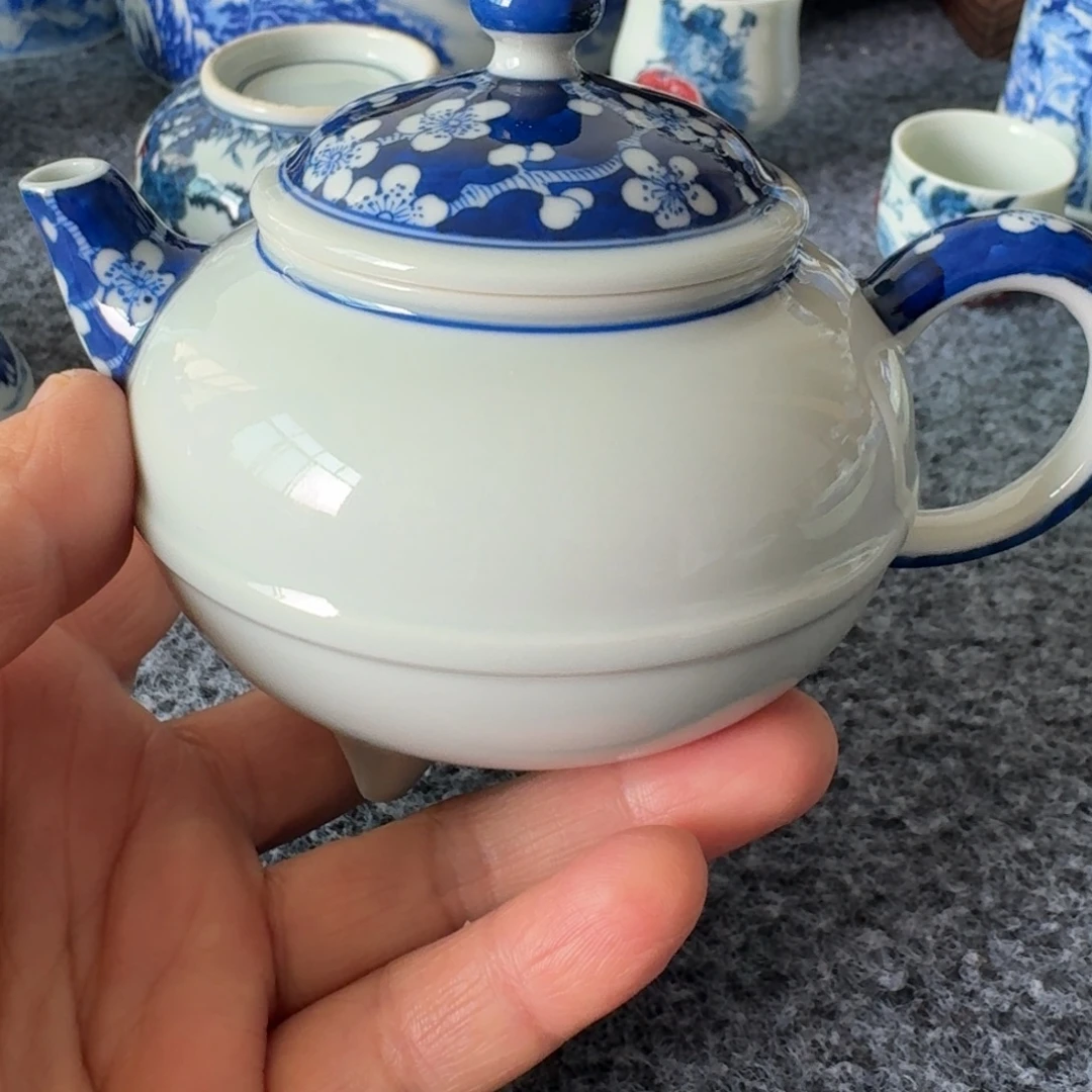 现代景德镇陶瓷手绘茶具