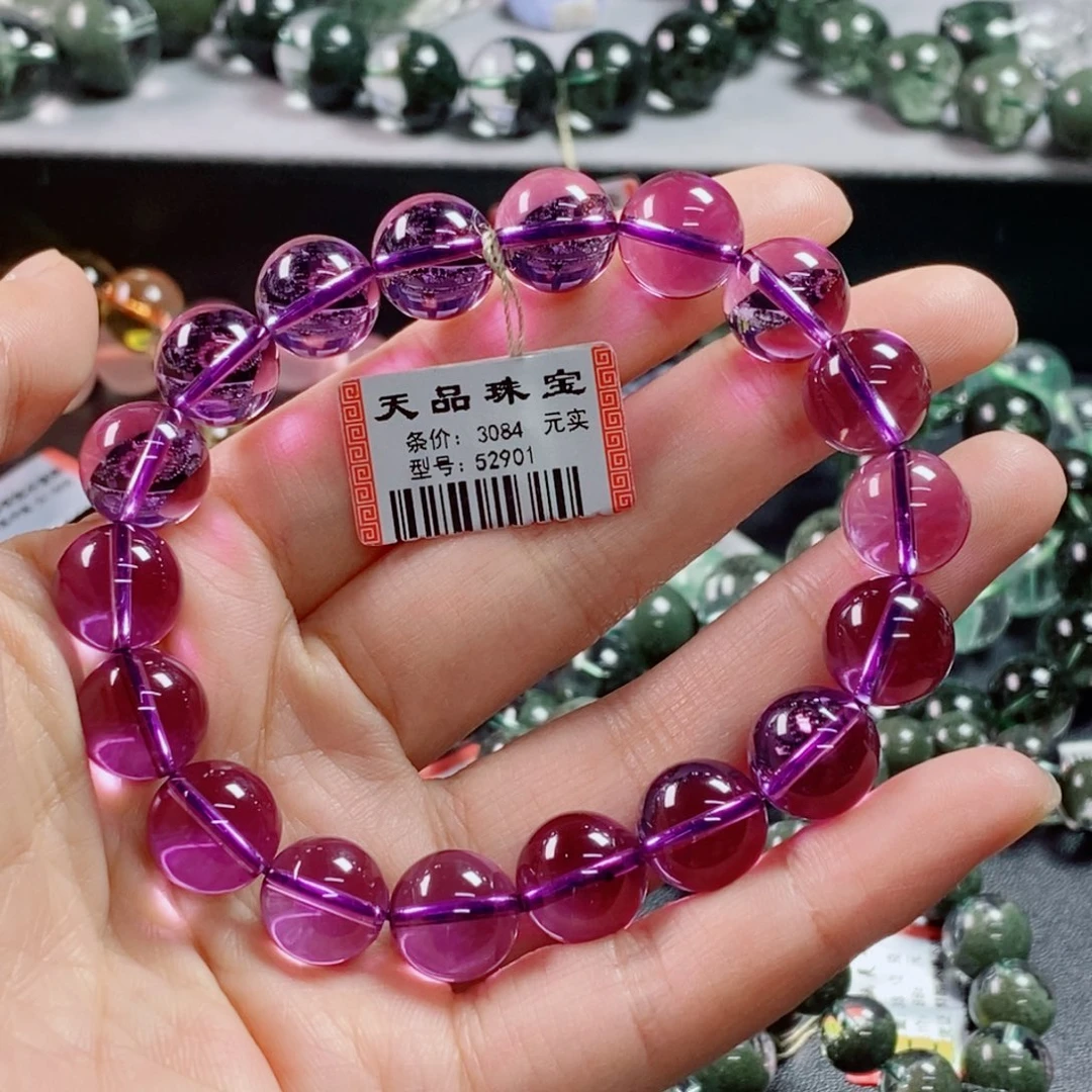 手链水晶未镶嵌紫水晶52901