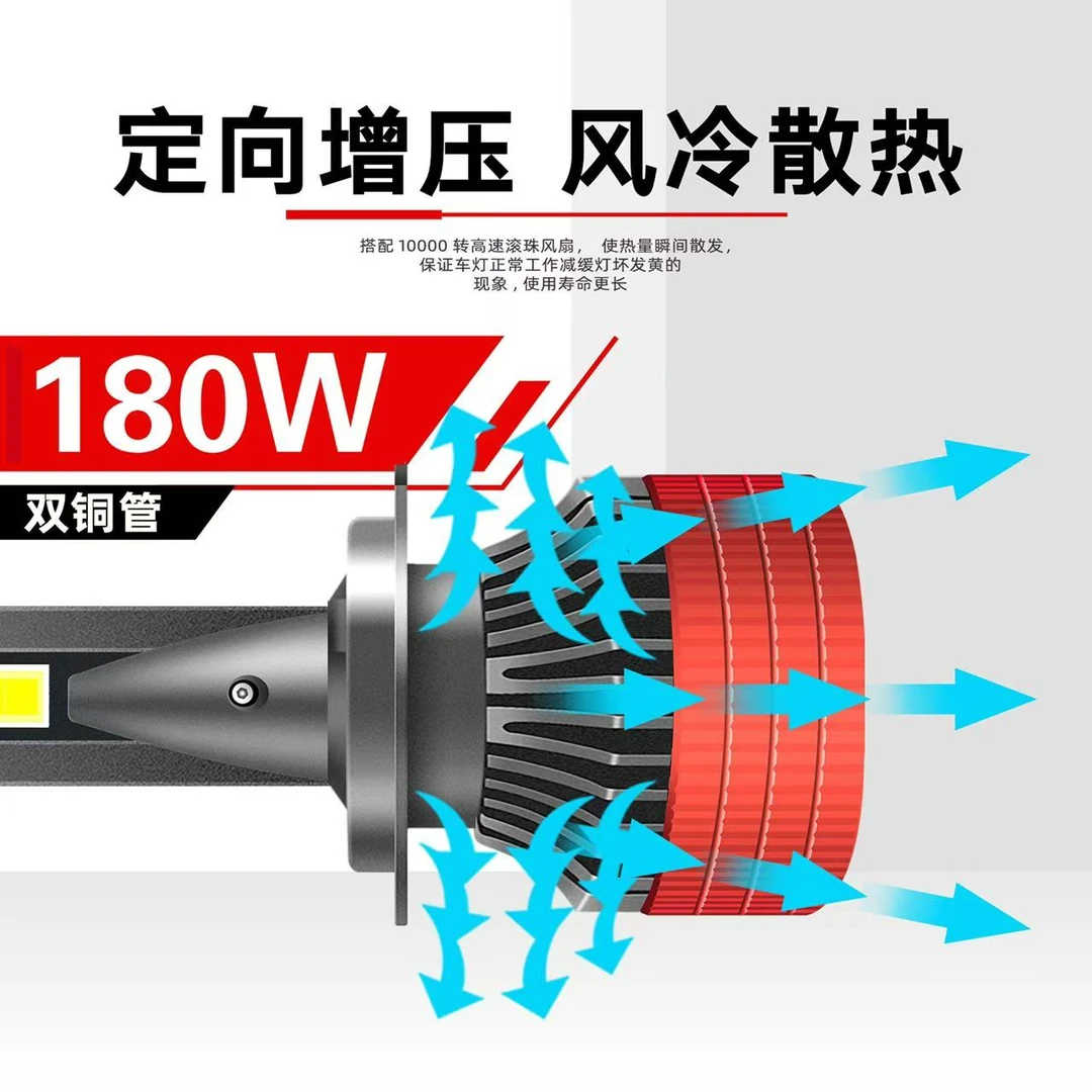 汇光猫180LED大灯