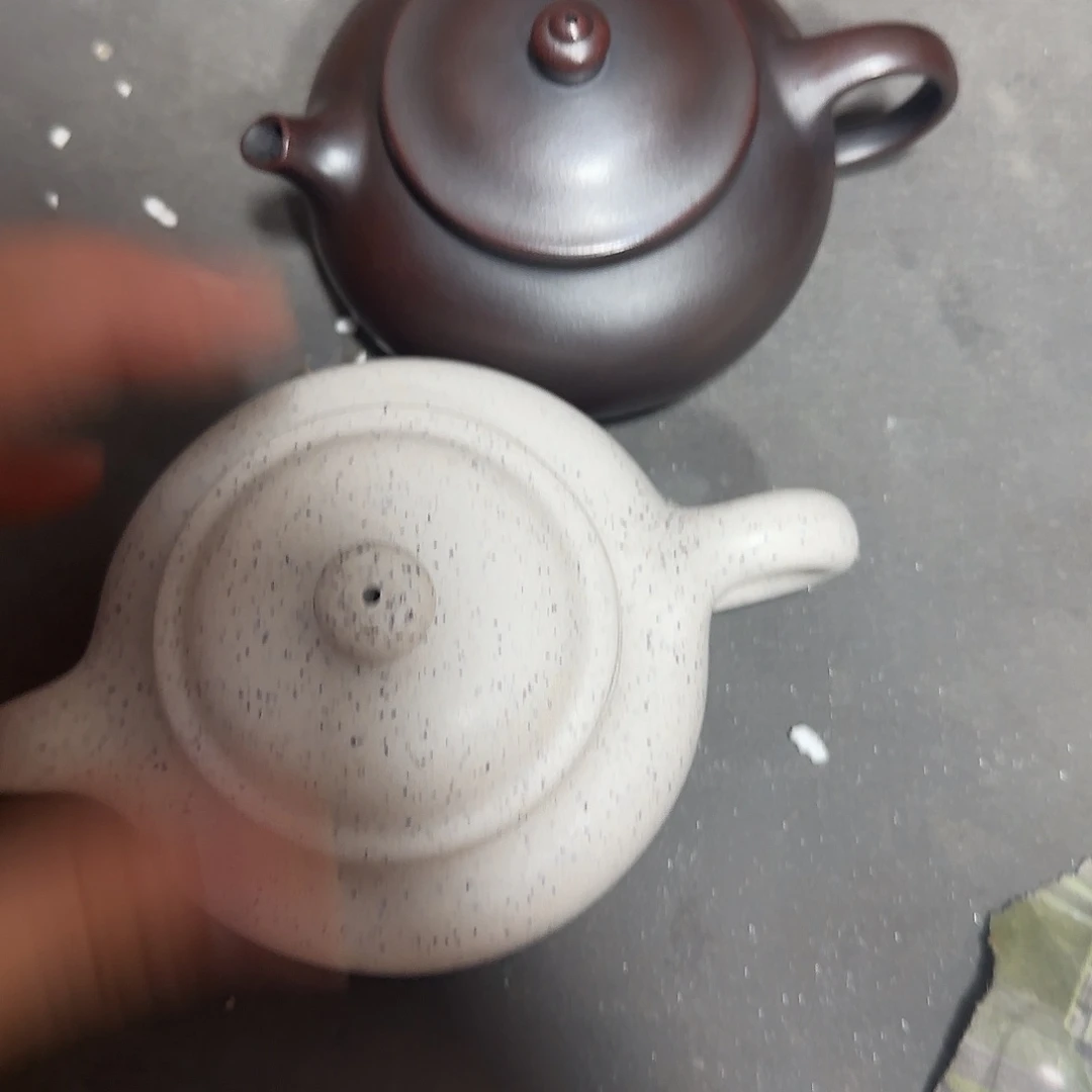 茶壶底槽青民间手艺人全手工制作
