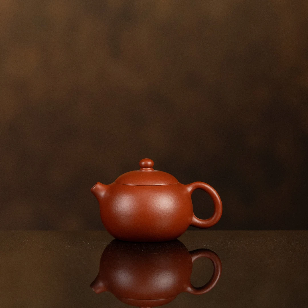 【利贞l小西施】原矿朱泥80cc手工制茶壶茶具YST