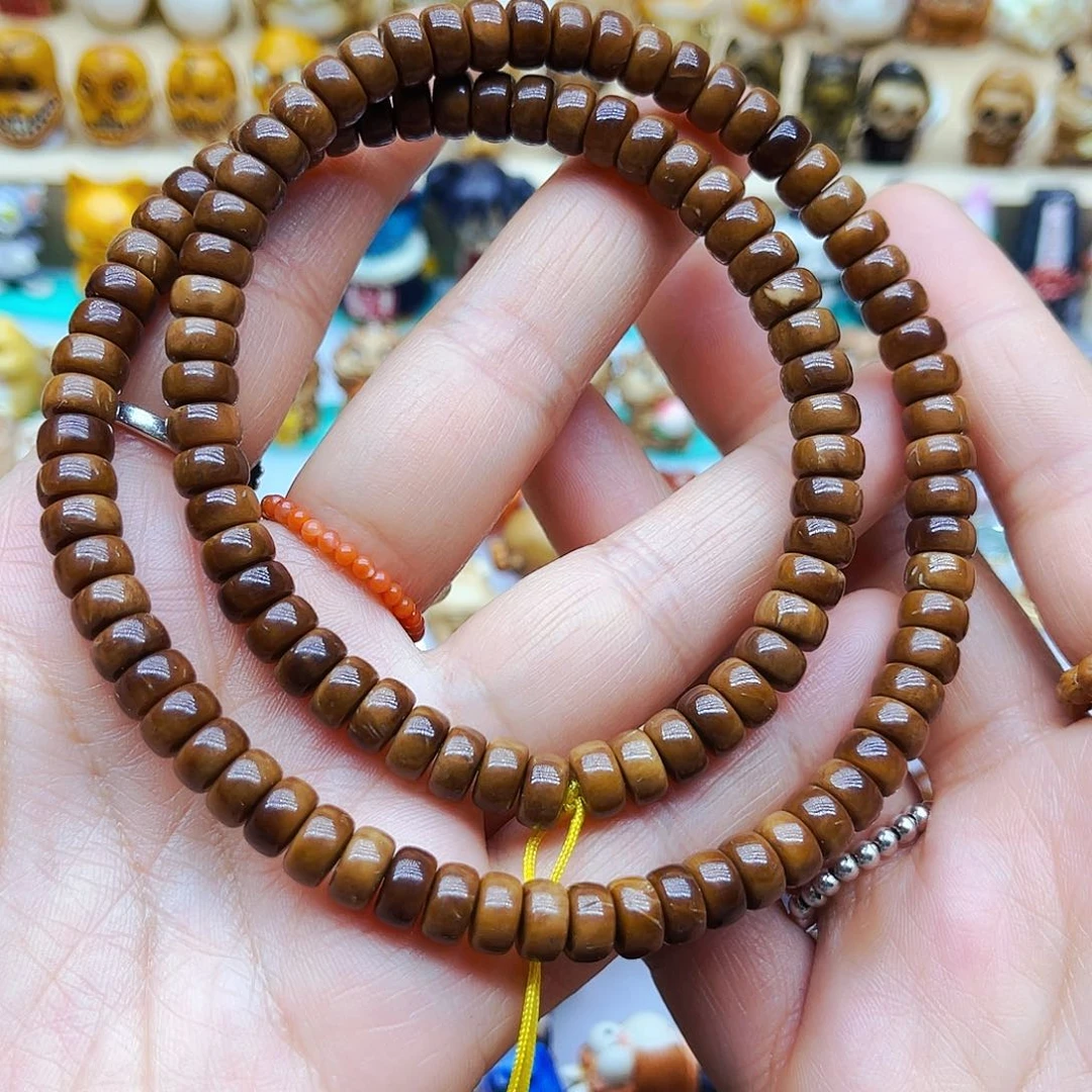 库克吊坠手工打磨手链