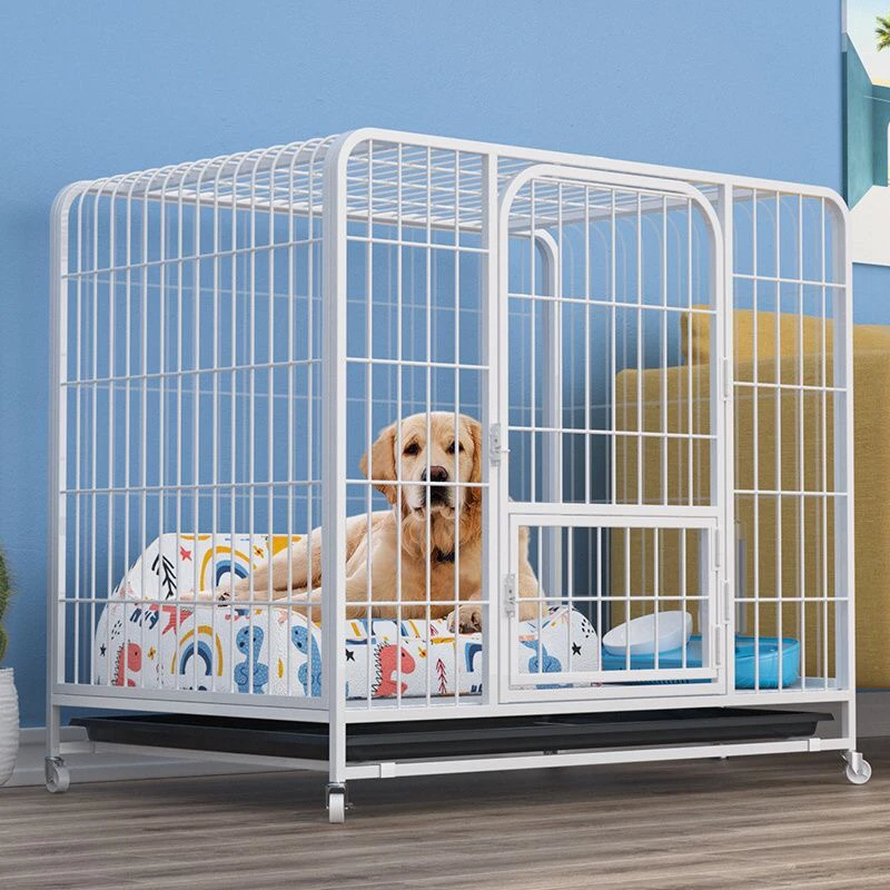 大型中小型犬适用室内加粗带厕所狗笼子适合柯基泰迪等