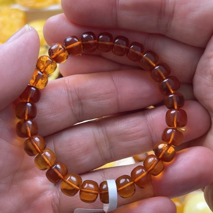 蜜蜡手串未镶嵌手串