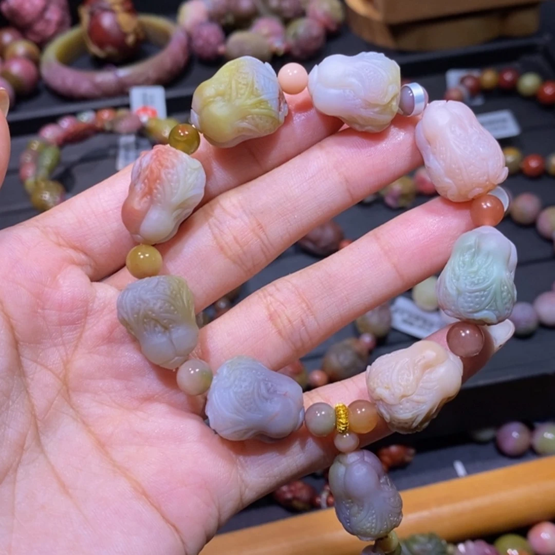 【闪购商品】未镶嵌手链玛瑙/玉髓盐源玛瑙