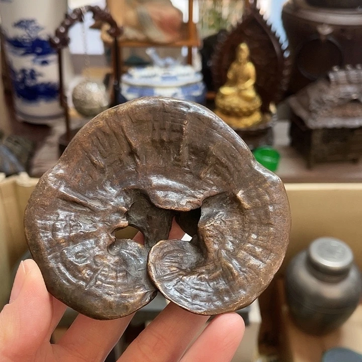铜中古工艺品摆件