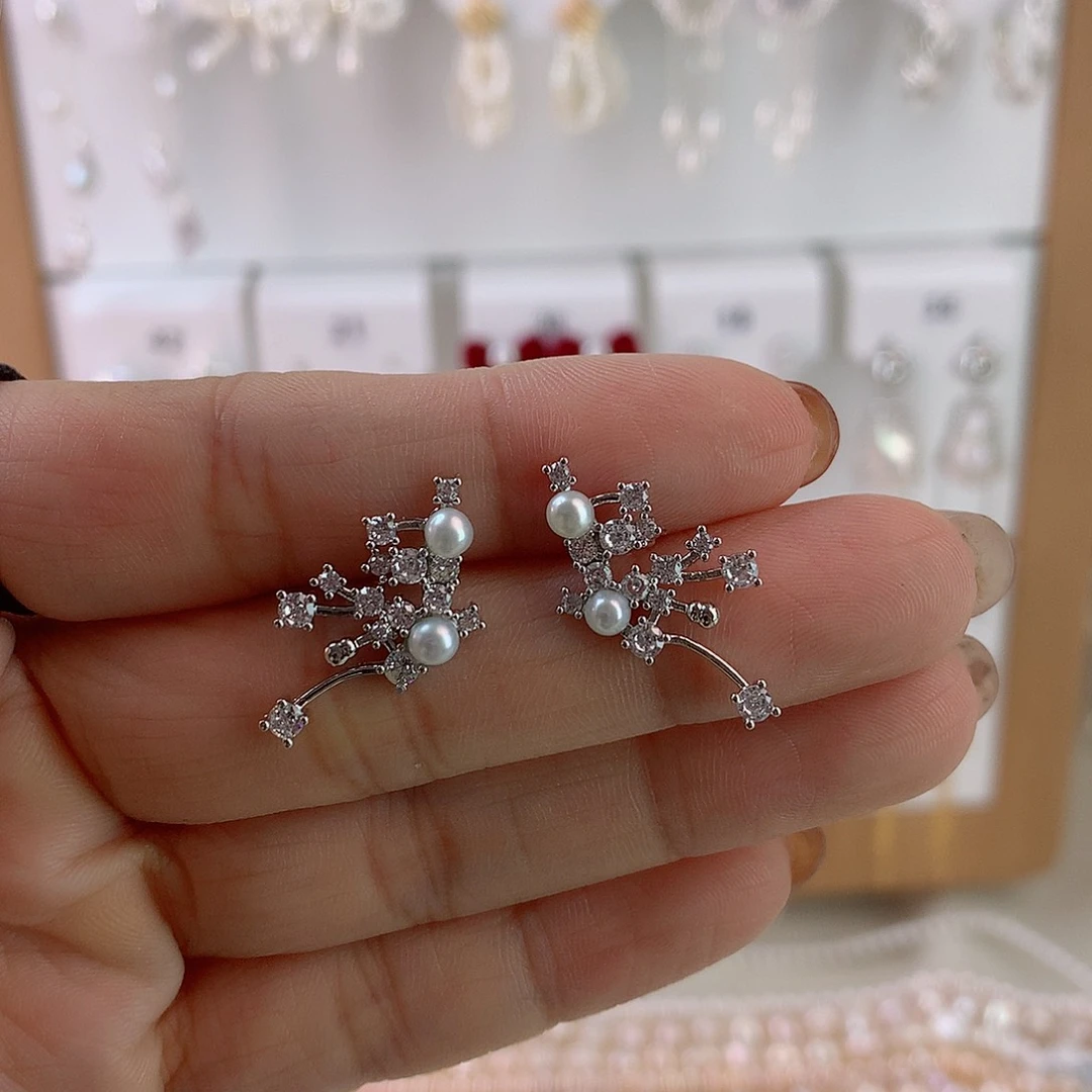 未镶嵌耳饰淡水珍珠