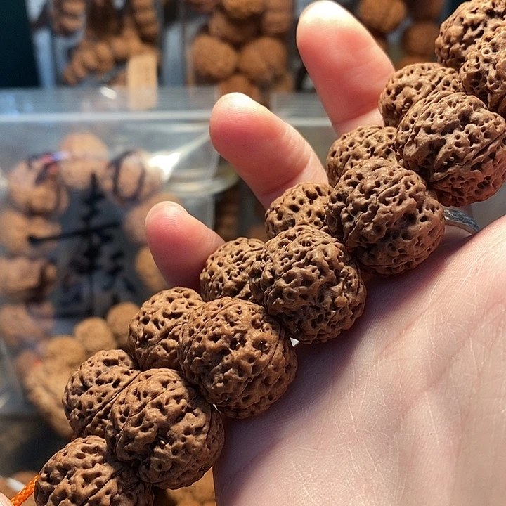 手串金刚菩提21梁蜂王梅花超头