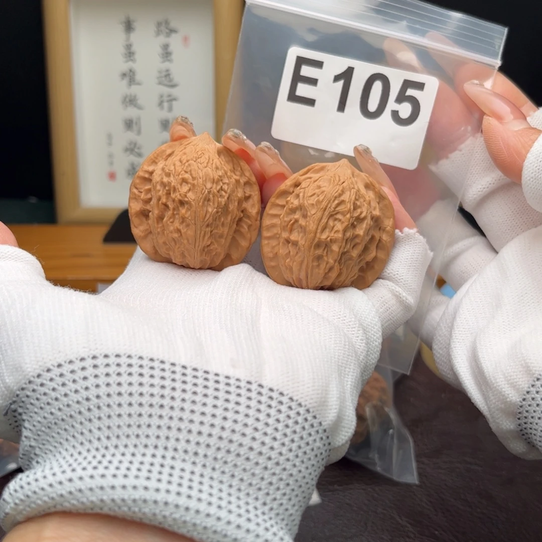 把件文玩核桃39金鱼肚e105