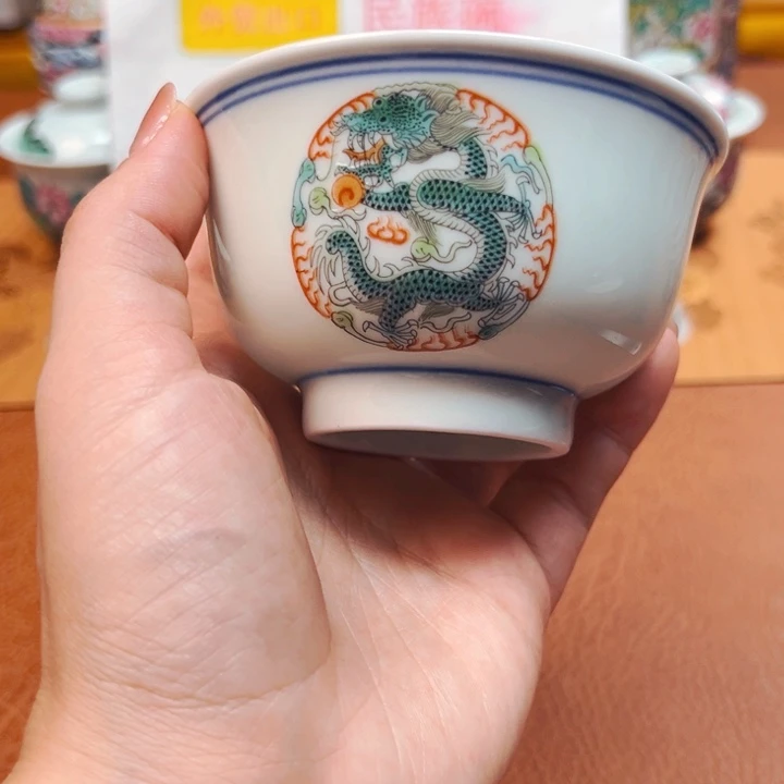 景德镇手工手绘主人杯