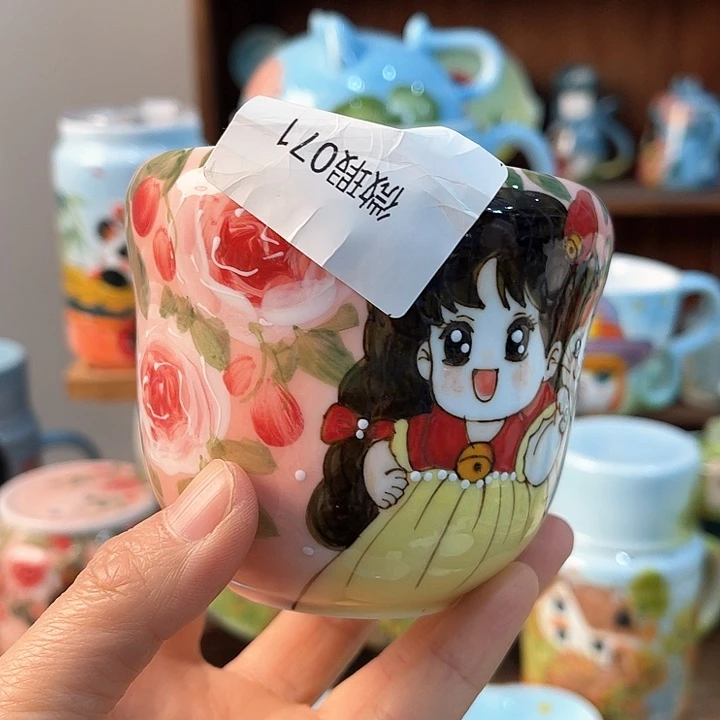 陶景德镇釉下手绘陶瓷
