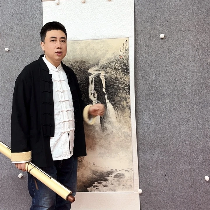 书法墨老师绘画作品