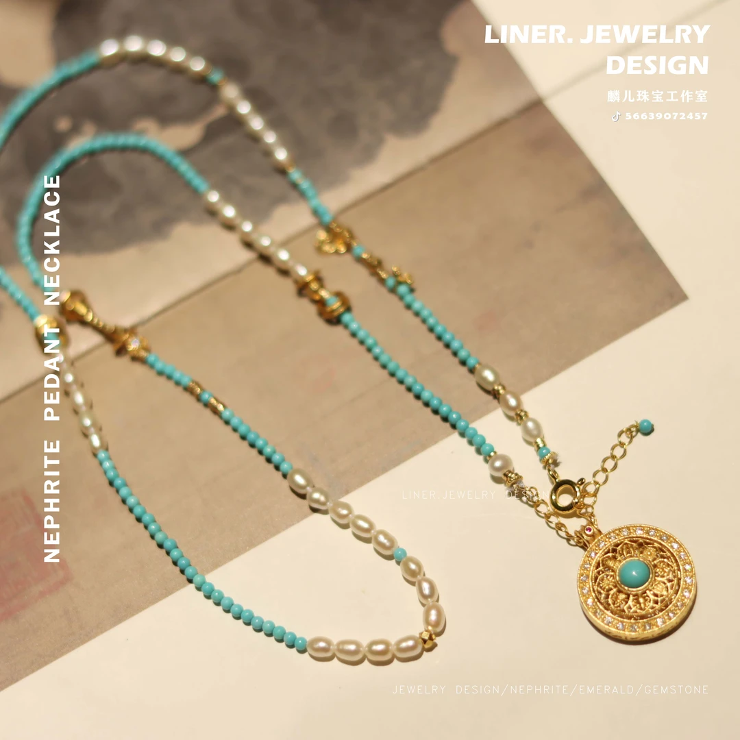 坠链均925银 【包姐专属】  八宝罗盘  原创设计项链S925银