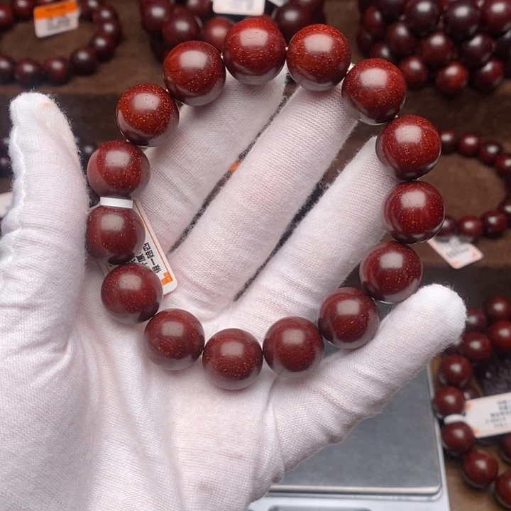 小叶紫檀手串/手链1.5爆星