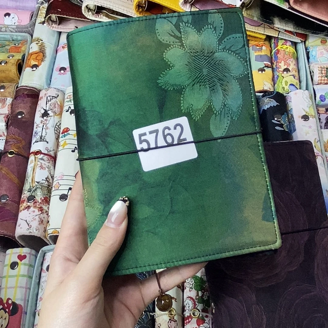 织绣香云纱奇葩A6活页送纸5762