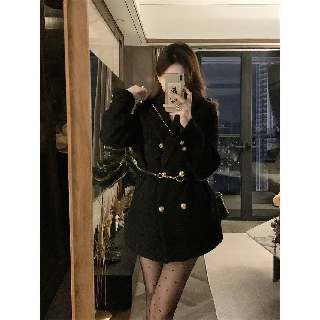 321号（黑色流金鱼服）分尺码限量款高级质感外套