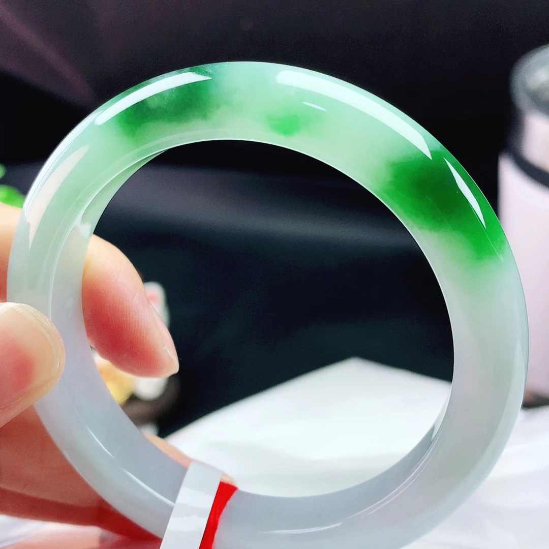 未镶嵌手镯翡翠56圈