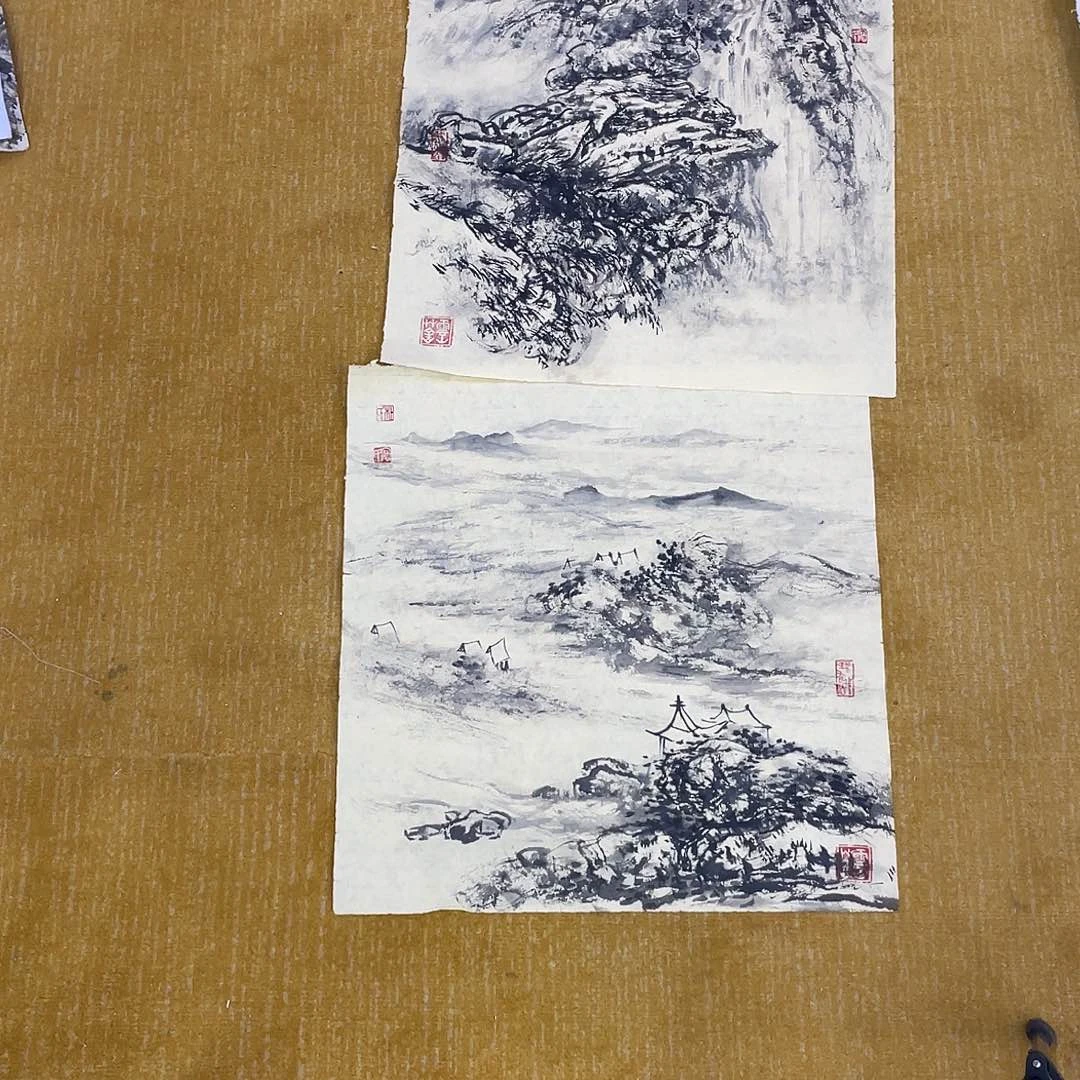 国画绘画作品杜老师66666