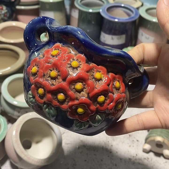 红陶【满10米包邮默认微瑕疵】一个浮力