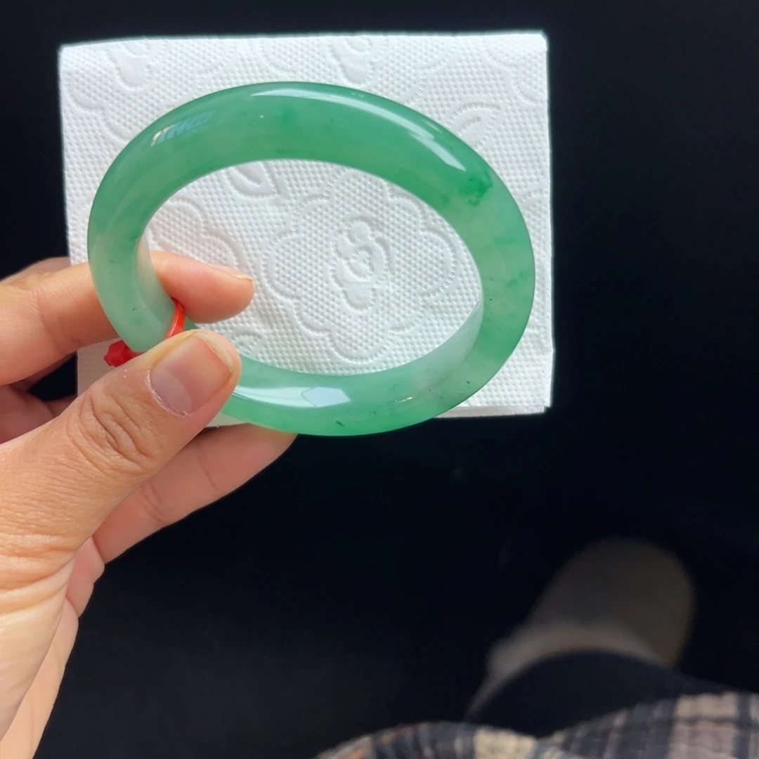 石英质玉未镶嵌手镯非洲翠5960