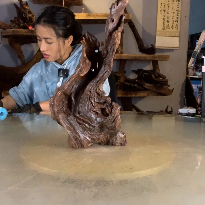 喋***喋天然云南紫柚木会黄水