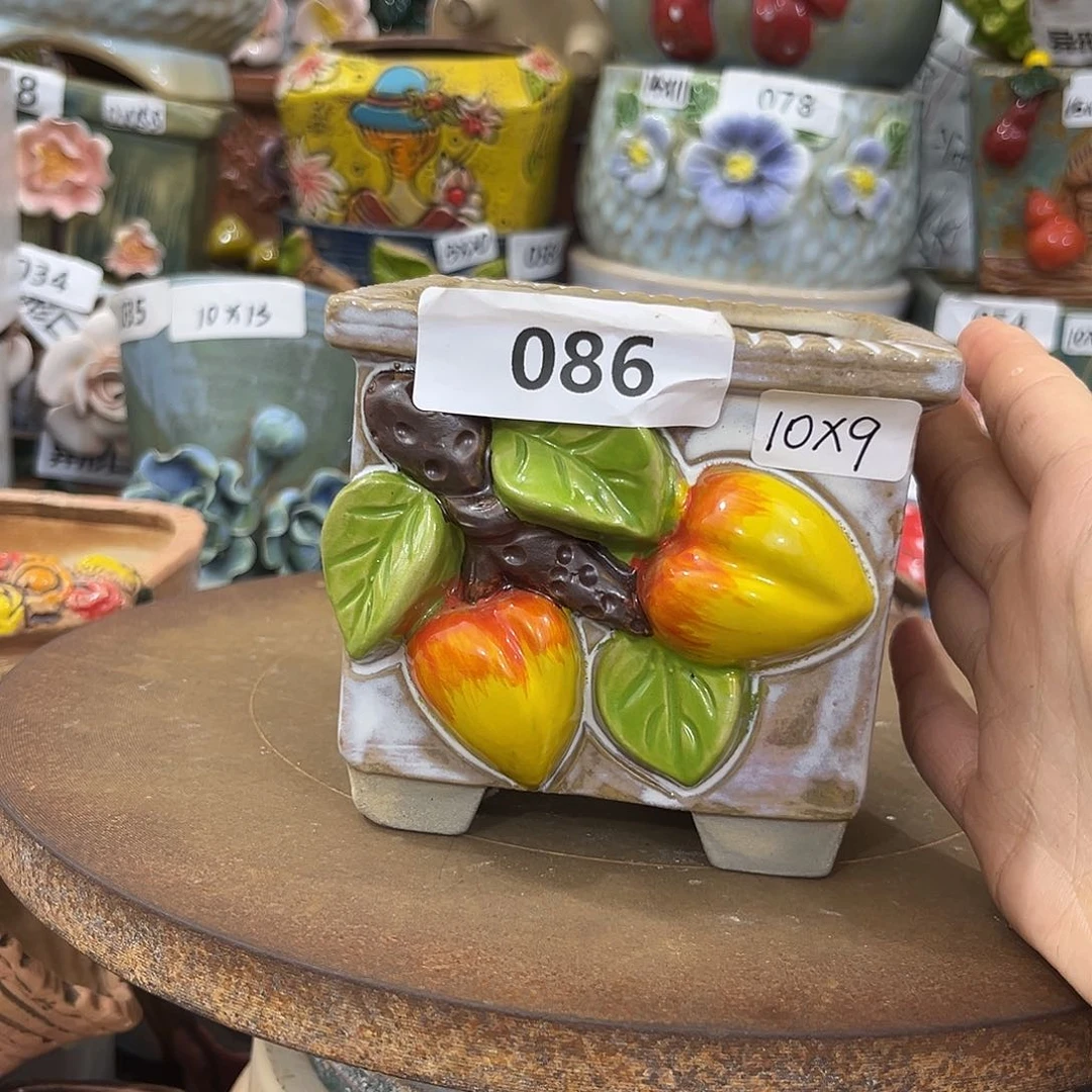 粗陶多肉花盆花盆