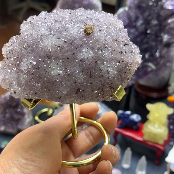 石材天然水晶摆件